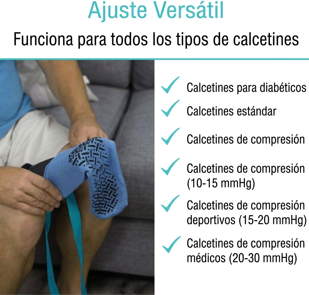 Dispositivo de ayuda aponer calcetines