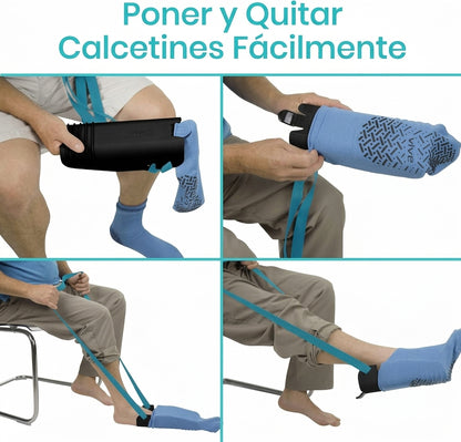 Dispositivo de ayuda aponer calcetines