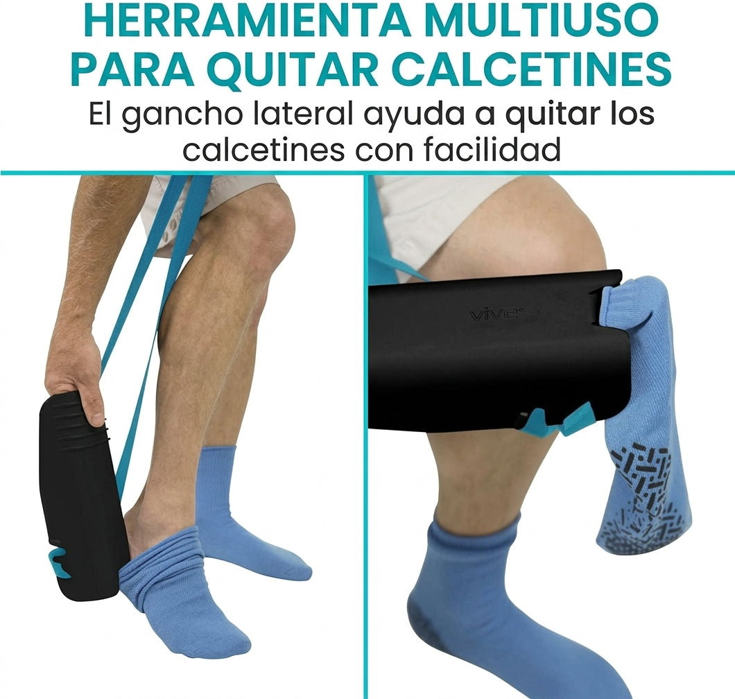 Dispositivo de ayuda aponer calcetines